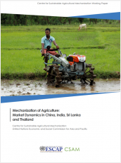 Mechanization of Agriculture: Market Dynamics in China, India, Sri Lanka and Thailand